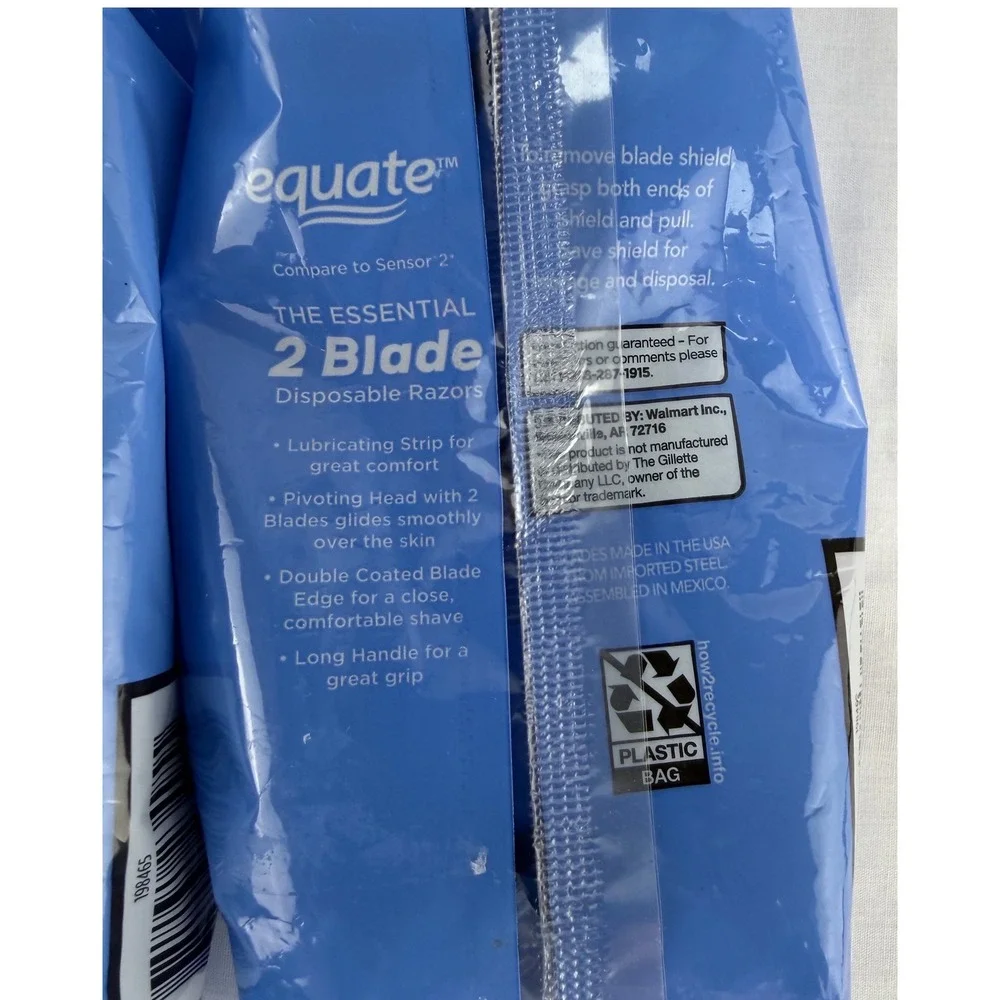 Equate new unopened